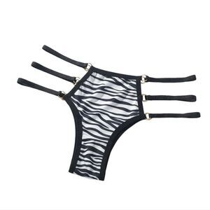 2/$20 Brand New Sexy Zebra Pattern Underwear Panties Size: XL